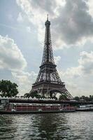 Eiffel Tower view in Paris, France photo