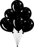 Balloons - High Quality Vector Logo - Vector illustration ideal for T-shirt graphic