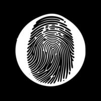 Fingerprint - High Quality Vector Logo - Vector illustration ideal for T-shirt graphic