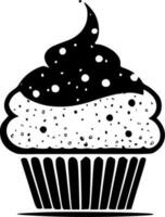 Cupcake - High Quality Vector Logo - Vector illustration ideal for T-shirt graphic