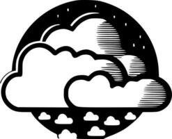 Clouds - High Quality Vector Logo - Vector illustration ideal for T-shirt graphic