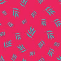 pattern of tropical leaves vector