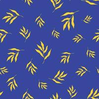 pattern of tropical leaves vector