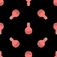 bottles seamless pattern vector