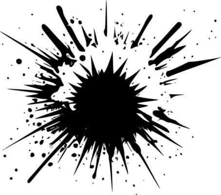 Explosion - High Quality Vector Logo - Vector illustration ideal for T-shirt graphic