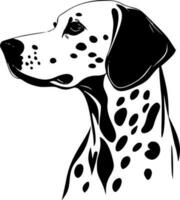 Dalmatian dog - High Quality Vector Logo - Vector illustration ideal for T-shirt graphic