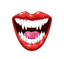 Cartoon happy vampire Royalty Free Vector Image