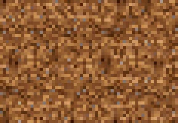 Pixel game background, cubic pixel ground or rock