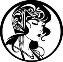 Art Nouveau - High Quality Vector Logo - Vector illustration ideal for T-shirt graphic