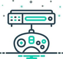 mix icon for game vector