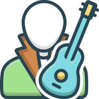 color icon for composer vector