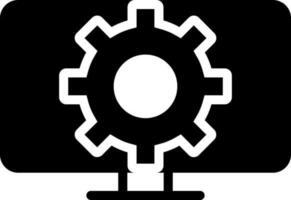 sólido icono para web vector