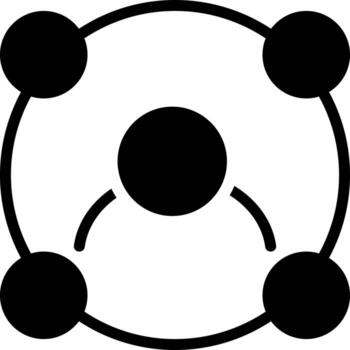 solid icon for link vector