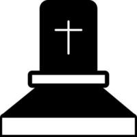 solid icon for death vector