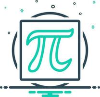 mix icon for pi vector