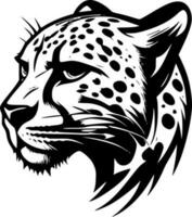 Cheetah Print, Minimalist and Simple Silhouette - Vector illustration