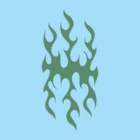 Dynamic Flames Vector Collection for Apparel and Print