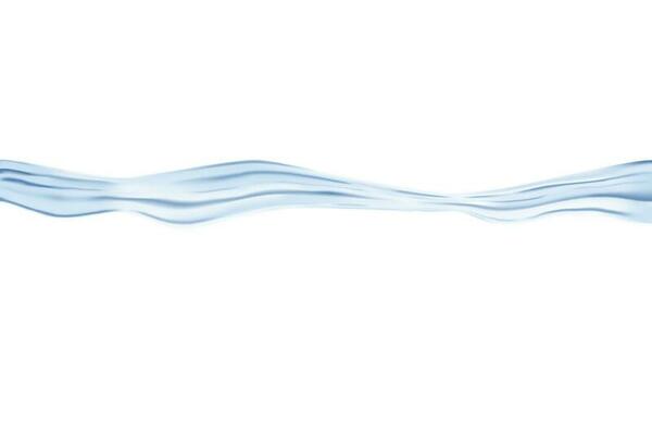 Clear and fresh water concept with ripples.
