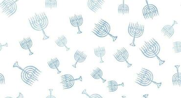 Happy Hanukkah. Hand drawn illustration. vector