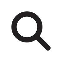 Magnifying glass icon. Search, find, seek icon. vector