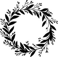 Wreath - High Quality Vector Logo - Vector illustration ideal for T-shirt graphic