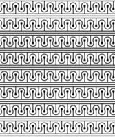 vector seamless texture pattern with horizontal line and wave, geometric style design