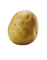 Potato on transparent background, created with png