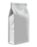 White blank packaging on transparent background, created with png