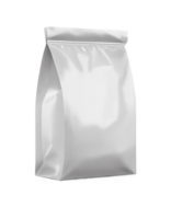 White blank packaging on transparent background, created with png