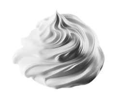 Shaving foam isolated on transparent background, created with png