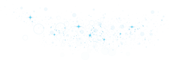 abstrakt blå glitter Vinka illustration. blå stardust gnistra partiklar isolerat på transparent bakgrund. magi begrepp. png. png
