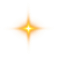 Yellow Sun isolated on transparent background. png
