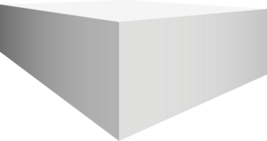 Podium isolated on a transparent background. 3d pedestal. PNG. png