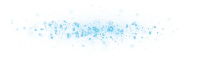 abstrato azul brilhar onda ilustração. azul poeira estelar brilhar partículas isolado em transparente fundo. Magia conceito. png. png