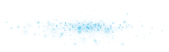 resumen azul Brillantina ola ilustración. azul polvo de estrellas brillar partículas aislado en transparente antecedentes. magia concepto. png. png