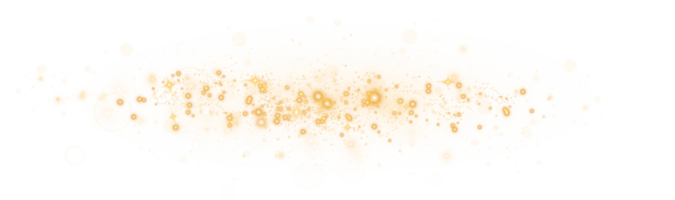 abstrakt golden funkeln Welle Illustration. golden Star Staub funkeln Partikel isoliert auf transparent Hintergrund. Magie Konzept. png. png