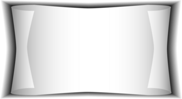 realistisch Papier Blatt mit gefaltet Ecke. Papier Blatt a4 mit Schatten auf transparent Hintergrund. png. png