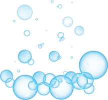 realistisch zeep bubbels. PNG bubbels zijn gelegen Aan een transparant achtergrond. vliegend zeep bubbels. png.