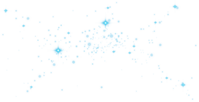 resumen azul Brillantina ola ilustración. azul polvo de estrellas brillar partículas aislado en transparente antecedentes. magia concepto. png. png