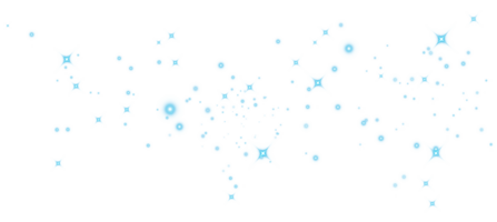 resumen azul Brillantina ola ilustración. azul polvo de estrellas brillar partículas aislado en transparente antecedentes. magia concepto. png. png