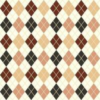 Flat Seamless Argyle Pattern vector