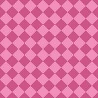 Pink Seamless Diagonal Checkered And Squares Pattern vector