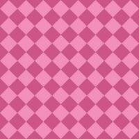 Pink Seamless Diagonal Checkered And Squares Pattern vector