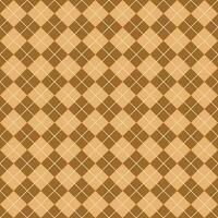 Simple Dark And Light Brown Seamless Argyle Pattern vector