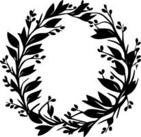 Wreath - High Quality Vector Logo - Vector illustration ideal for T-shirt graphic