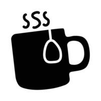 Coffee vector Solid Icon Design illustration. Party and Celebrate Symbol on White background EPS 10 File