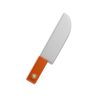 petit déjeuner couteau 3d illustration png