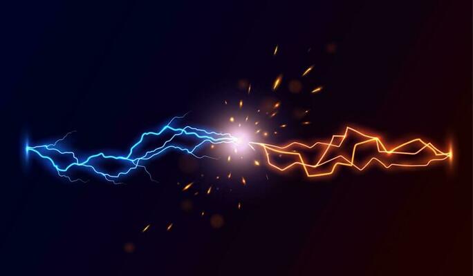 Realistic short circuit electricity discharges