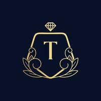 Vector Premium Luxurious Perfume Logo T