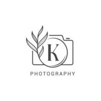 Modern Aesthetic Vector Photography Logo